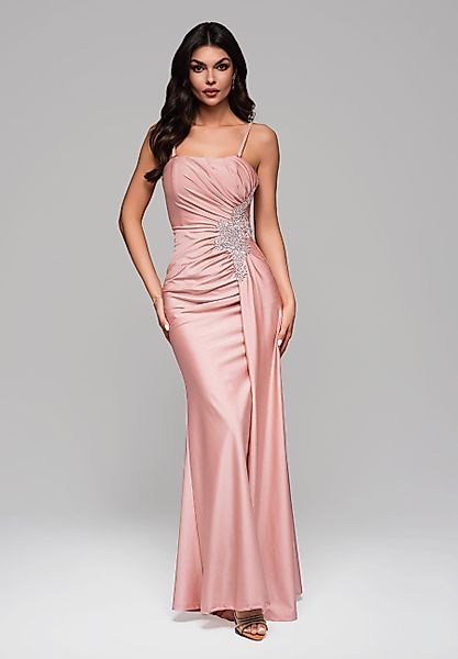 OMBRE Abendkleid Elegantes Abendkleid mit Strass-Applikation günstig online kaufen