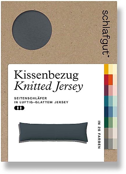 Schlafgut Seitenschläferkissenbezug Pure Seitenschläferkissen, (1 Stück), günstig online kaufen