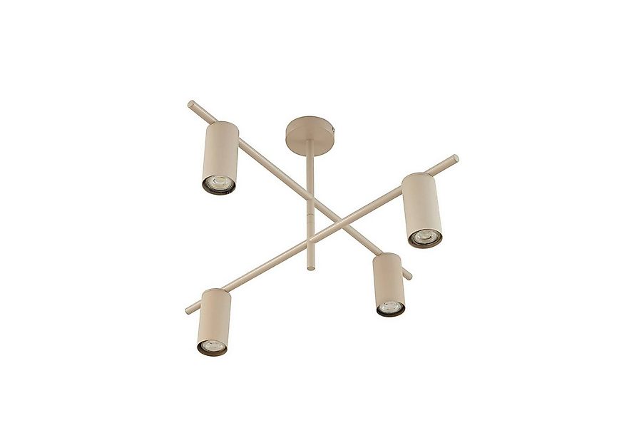 Lindby Deckenleuchten Marilou, Metall, Creme IP20, 1 x 10 W LED günstig online kaufen