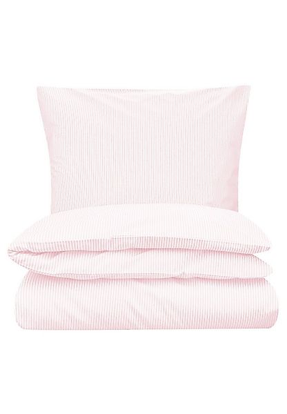 MELA Bettwäsche Perkal Bettwäsche Set Style MAJULI Stripes, Im Set: ein Bet günstig online kaufen