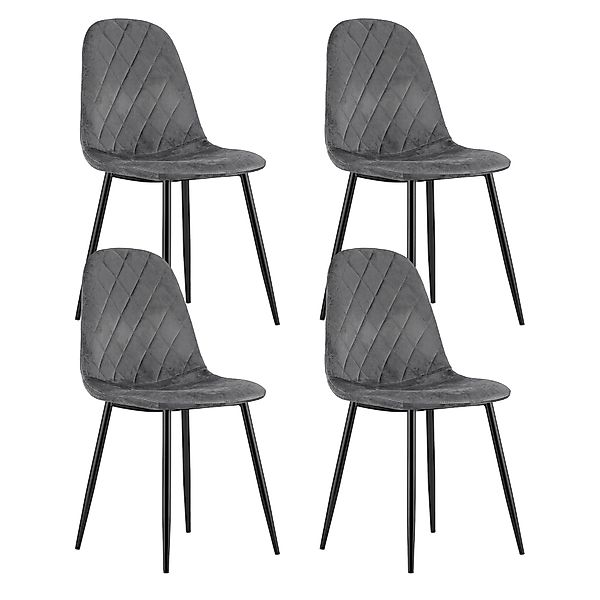 Home Collective Esszimmerstuhl 4er Set Polsterstuhl günstig online kaufen