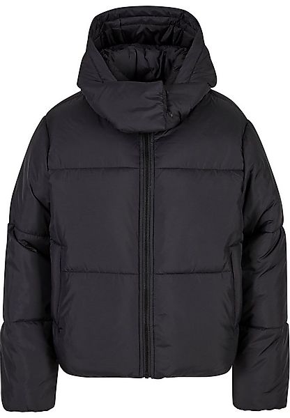 URBAN CLASSICS Winterjacke Urban Classics Ladies Hooded Collar Puffer Jacke günstig online kaufen