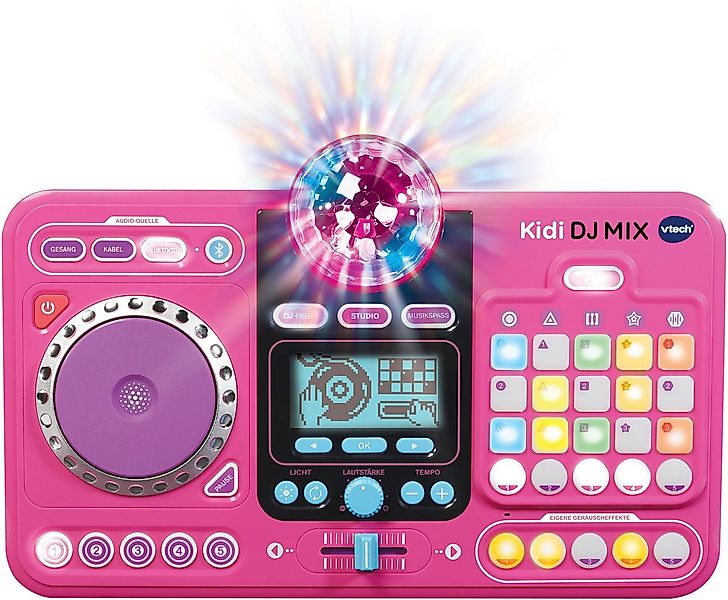 Vtech® Spielzeug-Musikinstrument Kidi DJ Mix, pink, mit Bluetooth-Funktion günstig online kaufen