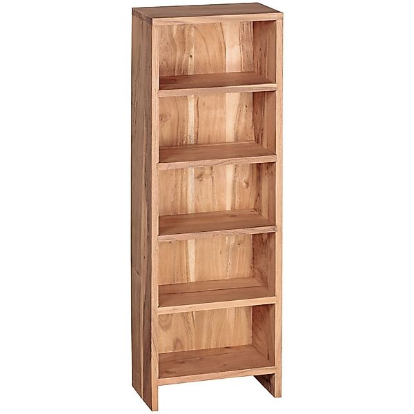 FINEBUY CD-Regal SuVa3539_1, Akazie Massivholz 90 günstig online kaufen