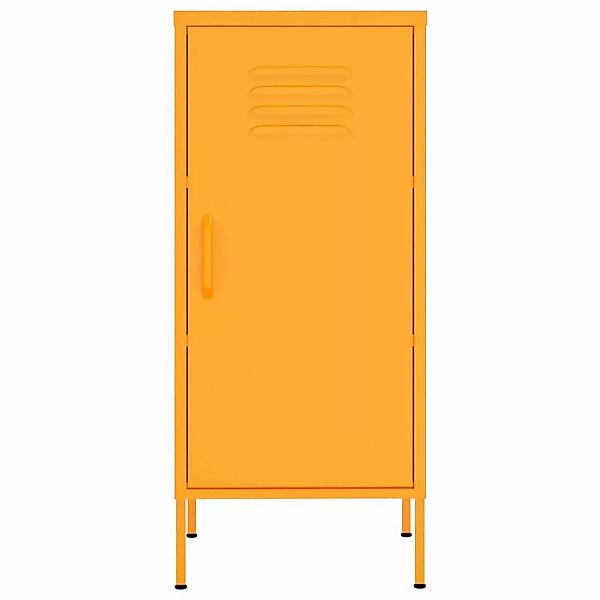 vidaXL Lagerschrank Senfgelb 42,5x35x101,5 cm Stahl Modell 1 günstig online kaufen