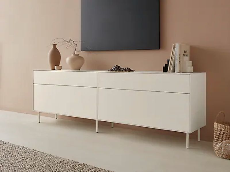 LeGer Home by Lena Gercke Lowboard »Essentials«, (2 St.), Breite: 224cm, MD günstig online kaufen