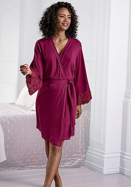 LASCANA Kimono, Kurzform, Kimono-Kragen, Gürtel, Schöne günstig online kaufen