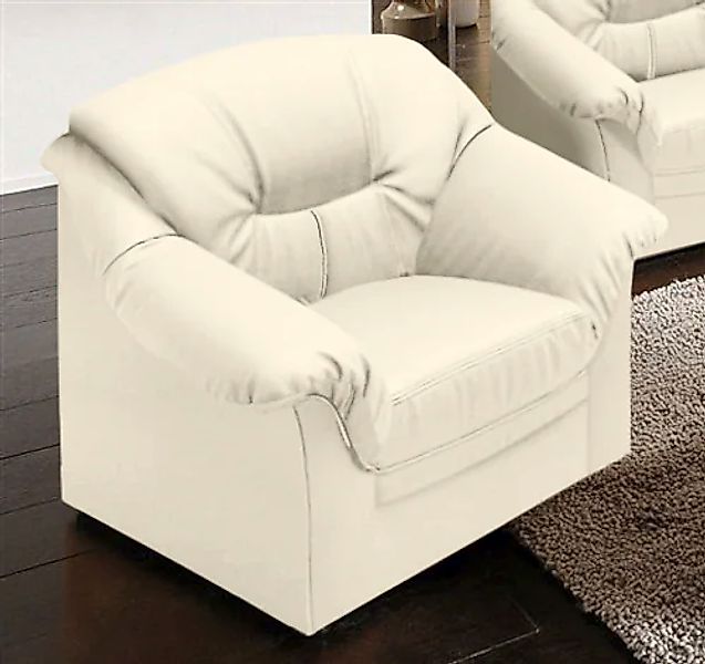 DOMO collection Sessel »Montana Kunstleder-Bezug, zeitlos und elegant« günstig online kaufen