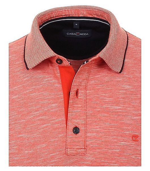 CASAMODA Poloshirt Polo-Shirt gemustert günstig online kaufen