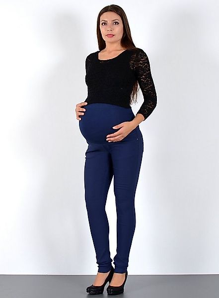 ESRA Umstandsjeans Skinny Fit Schwangerschaftshose mit elastischem Bund J53 günstig online kaufen