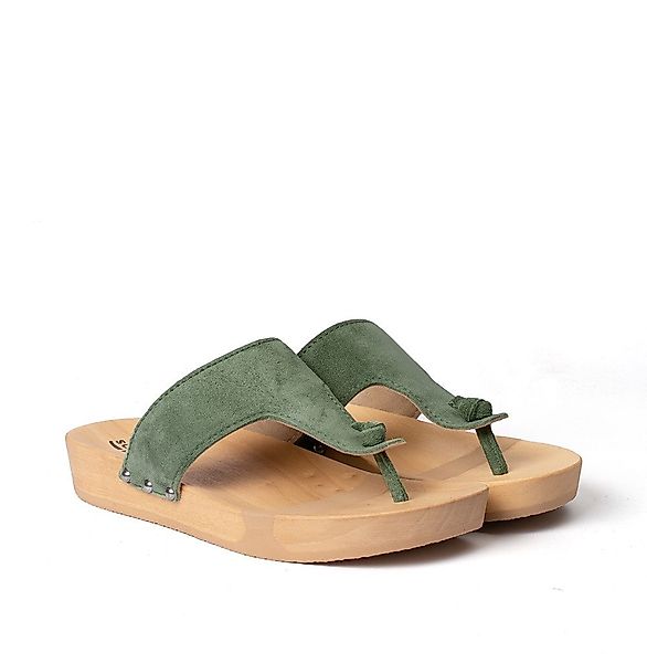 Softclox LOLA Kaschmir forest (natur) Pantolette günstig online kaufen