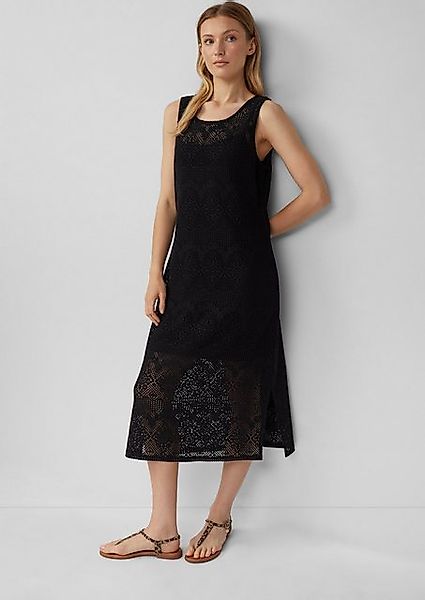 s.Oliver Maxikleid Slim-Fit-Kleid aus Häkelspitze mit Jerseyfutter günstig online kaufen