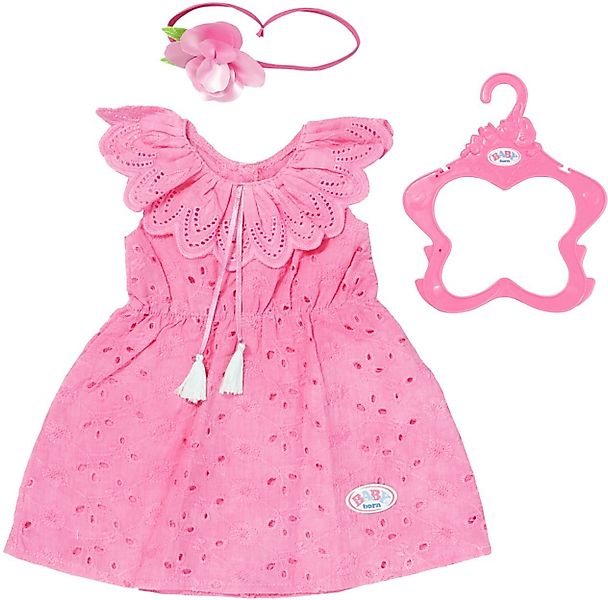 Baby Born Puppenkleidung Trendy Blumenkleid, 43 cm, mit Kleiderbügel günstig online kaufen