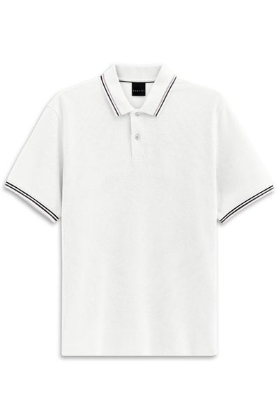 bugatti Poloshirt "Modern Fit" Basic Essential aus Baumwolle günstig online kaufen