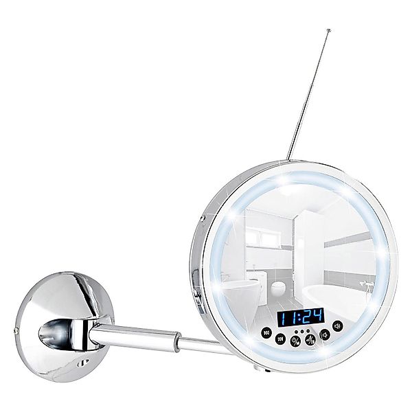 WENKO Badspiegel LED Wandspiegel Kosmetikspiegel Schminkspiegel günstig online kaufen