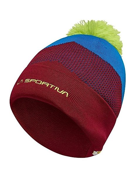 La Sportiva Beanie Wintermütze Knitty weinrot/elektrikblau günstig online kaufen