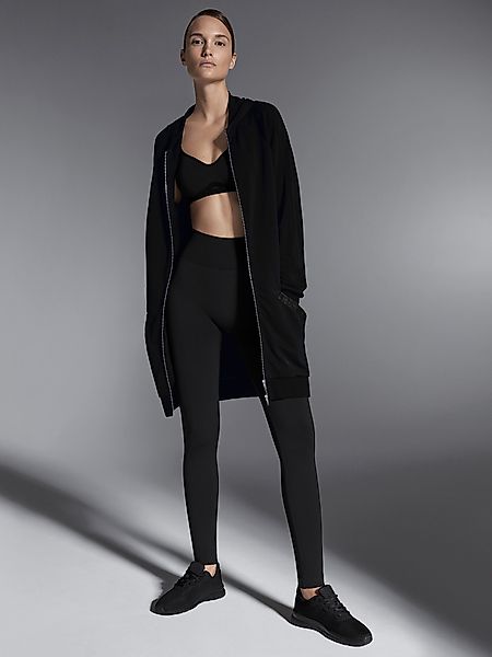 Wolford - Full zip Sweater Jacket, Frau, black, Größe: L günstig online kaufen