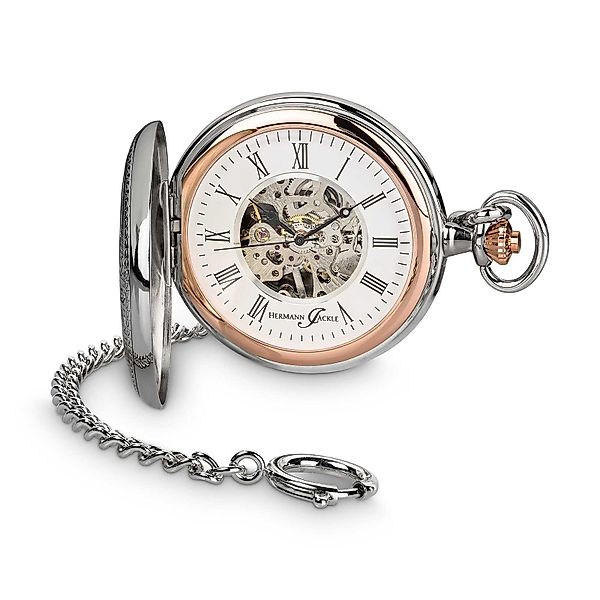 Hermann Jäckle Taschenuhr Lindau2 Skelett, Handaufzug, günstig online kaufen