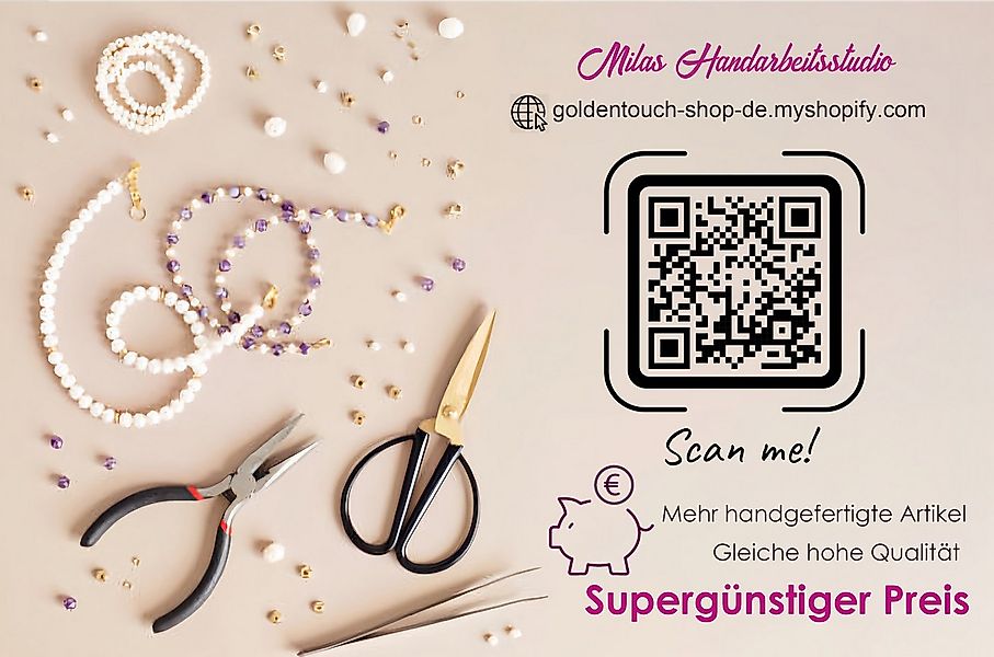 GOLDEN Kette mit Anhänger Minimalistische Süßwasserperlen Halskette, 18k go günstig online kaufen