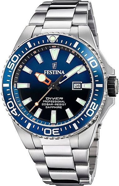 Festina Taucheruhr Diver Collection F20663/1, Armbanduhr, Quarzuhr, Herrenu günstig online kaufen