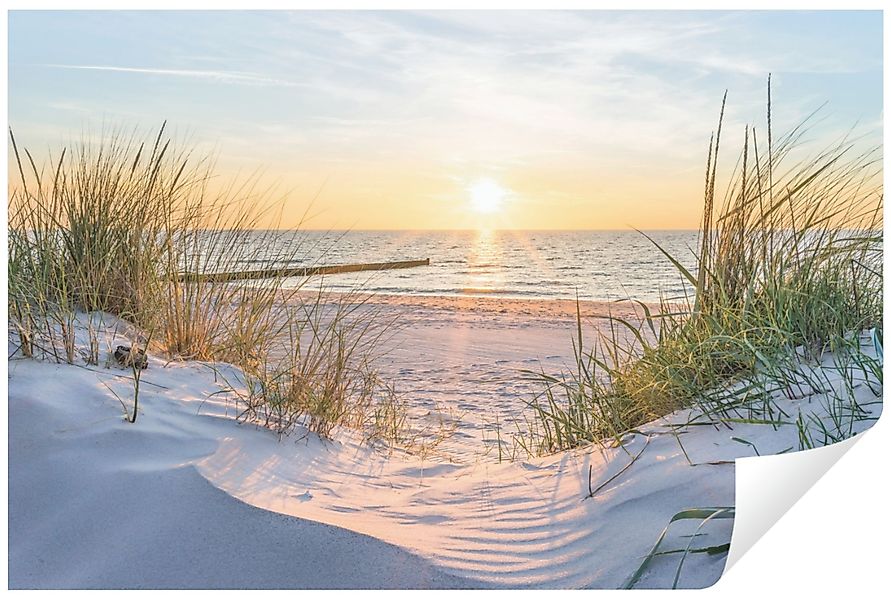 Wallarena Fototapete Strand Meer Ostsee 3D günstig online kaufen