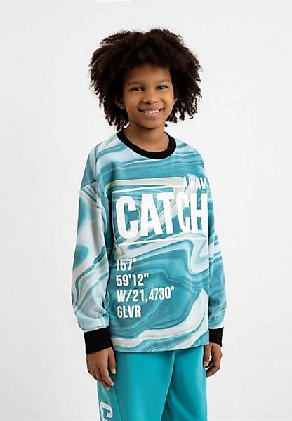 Gulliver Sweatshirt mit coolem Allover-Print günstig online kaufen