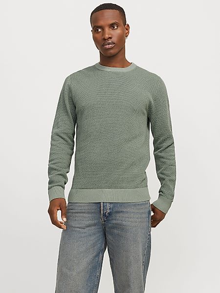 Jack & Jones Rundhalspullover JJEGLOBE KNIT günstig online kaufen