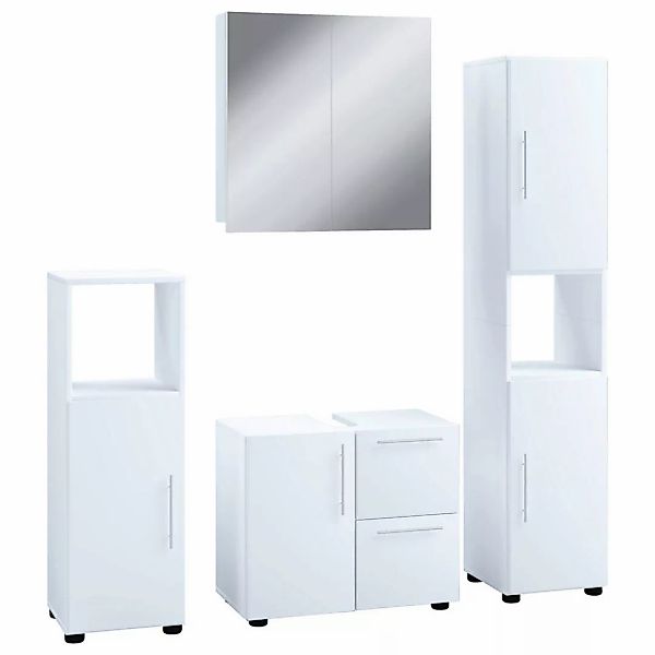 Badezimmer-Set Flandu weiß B/H/T: ca. 61x51x32 cm günstig online kaufen