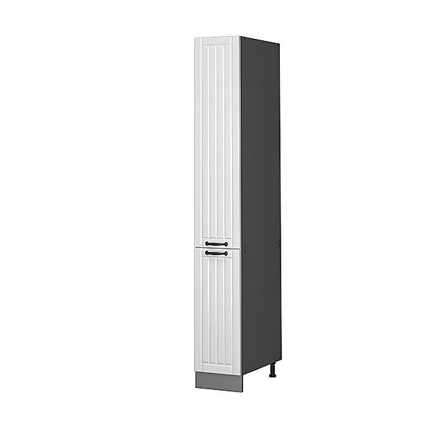 Vicco Hochschrank Fame-Line, Anthrazit/Weiß, 30 cm günstig online kaufen