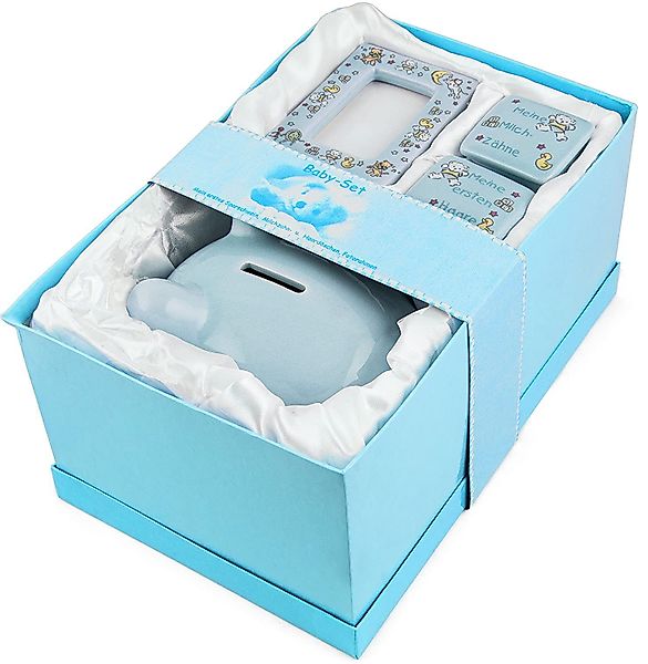 BRUBAKER Spardose Baby Geschenkset 'Mein erstes günstig online kaufen