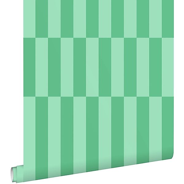 ESTAhome Tapete Streifen Grün 50 X 900 Cm 131421 günstig online kaufen