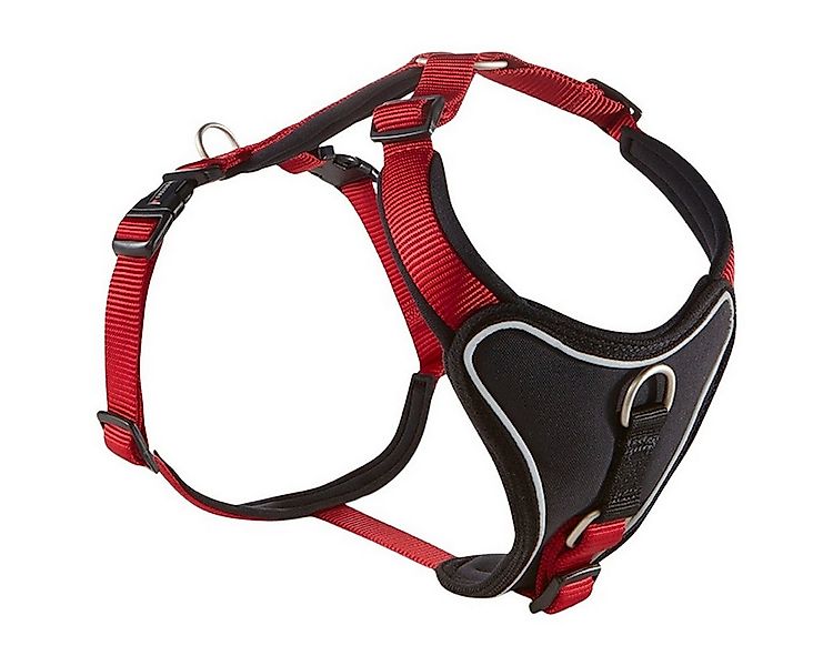 Wolters Hunde-Geschirr Geschirr Professional Comfort rot/schwarz günstig online kaufen
