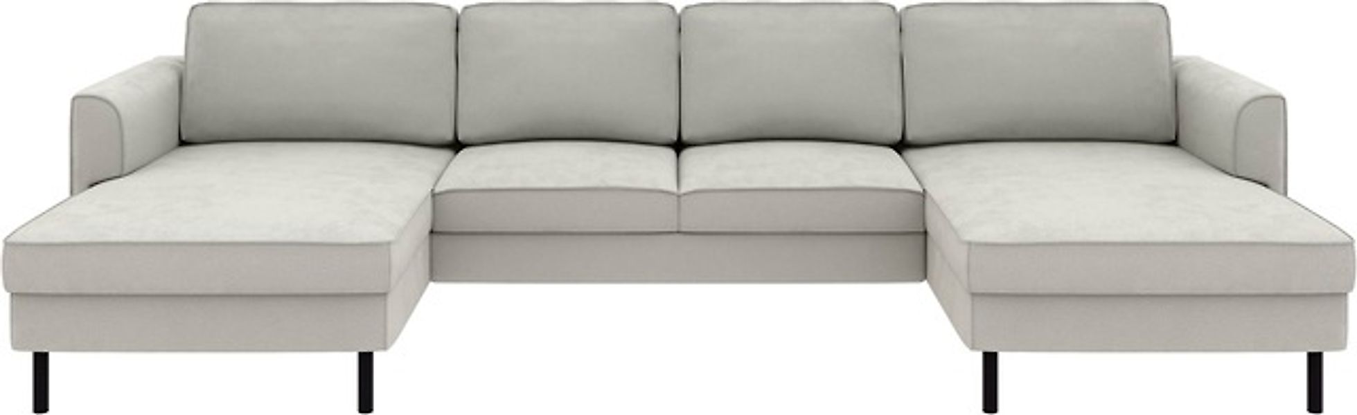 Home affaire Wohnlandschaft »Booster II, whlw. mit Schlaffunktion & Bettkas günstig online kaufen