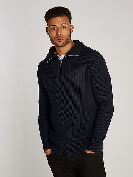 Tommy Hilfiger Troyer CHUNKY COTTON RIB günstig online kaufen