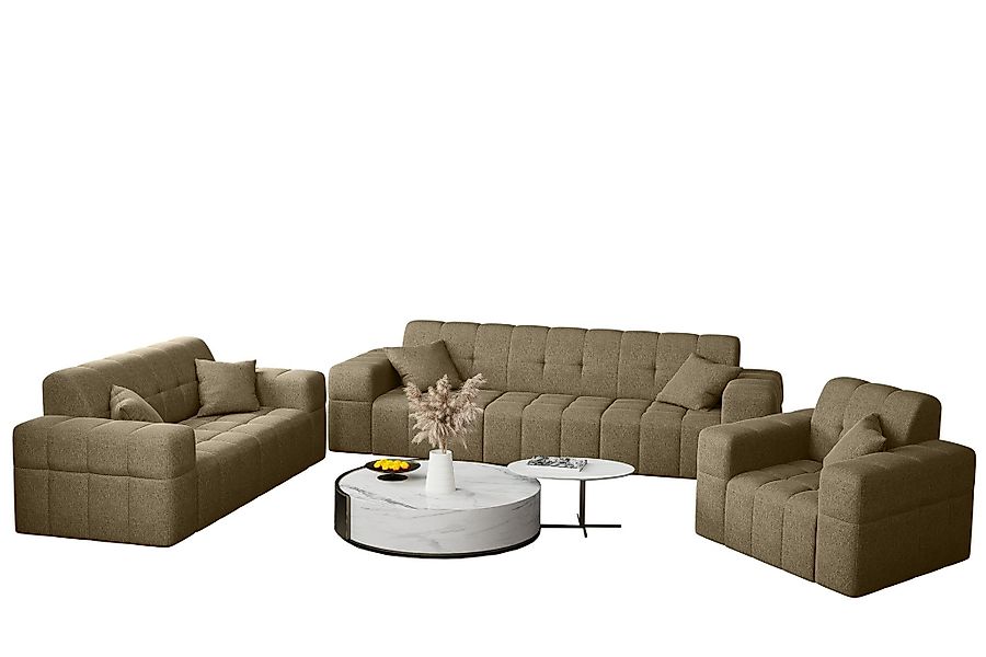 Fun Möbel Polstergarnitur Sofaset Designersofa NANCY günstig online kaufen
