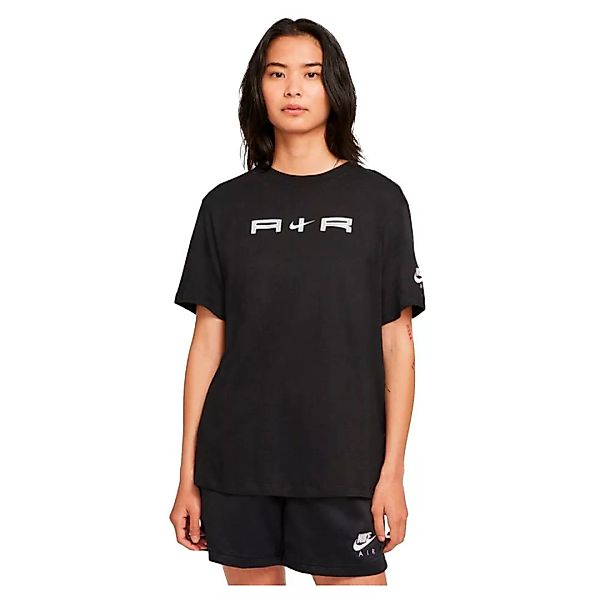 Nike Sportswear Air Kurzarm T-shirt S Black / White günstig online kaufen