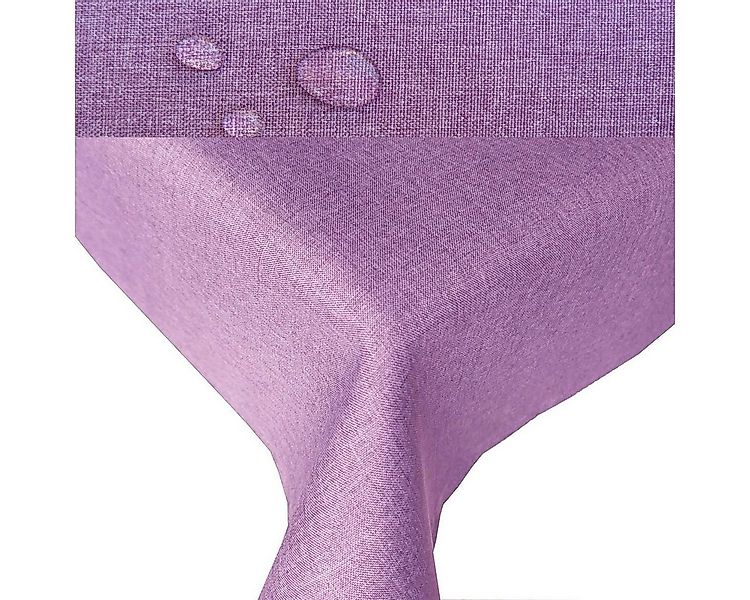 Tischdecke Strapazierfähig Leinenoptik Tischdecke bügelfrei, bügelfrei, pfl günstig online kaufen