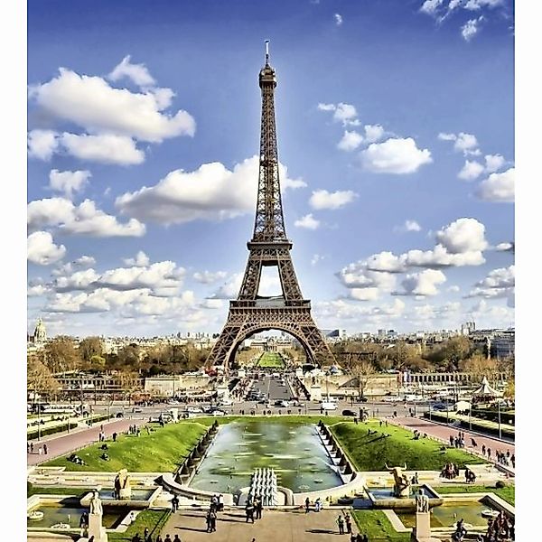Fototapete PARIS  | MS-3-0025 | Blau | Digitaldruck auf Vliesträger günstig online kaufen