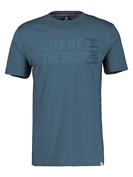 LERROS T-Shirt "LERROS T-Shirt mit Brustprint in Übergrößen" günstig online kaufen