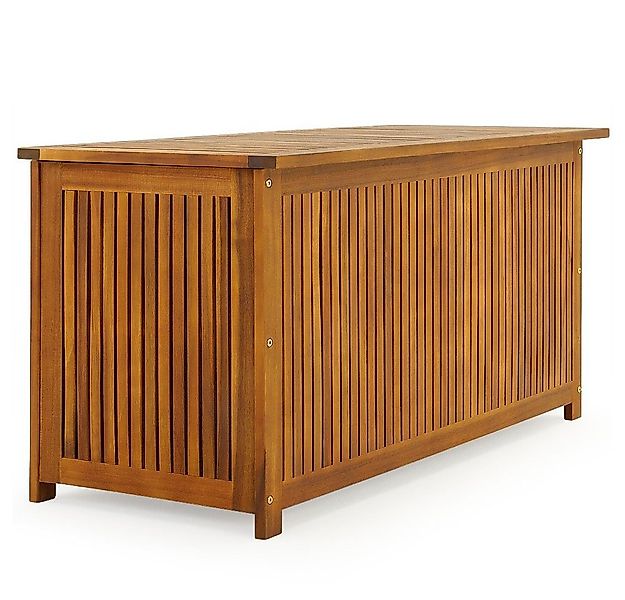 Casaria Auflagenbox, Gartenbox Akazienholz 115x50x59cm mit Innenplane wette günstig online kaufen