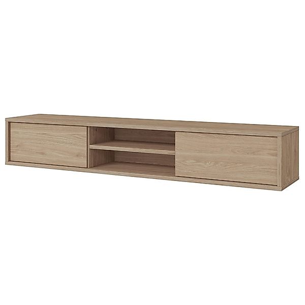 Lomadox Lowboard FORLI-83, Eiche hängend oder günstig online kaufen