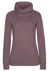 Bench. Loungewear Longsweatshirt mit Stehkragen in günstig online kaufen