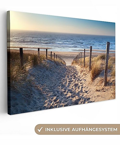 OneMillionCanvasses® Leinwandbild Sand - Strand - Düne - Meer - Sommer, Fot günstig online kaufen