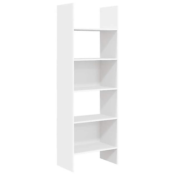 vidaXL Bücherregal Weiß 60x35x180 cm Holzwerkstoff 803407 günstig online kaufen