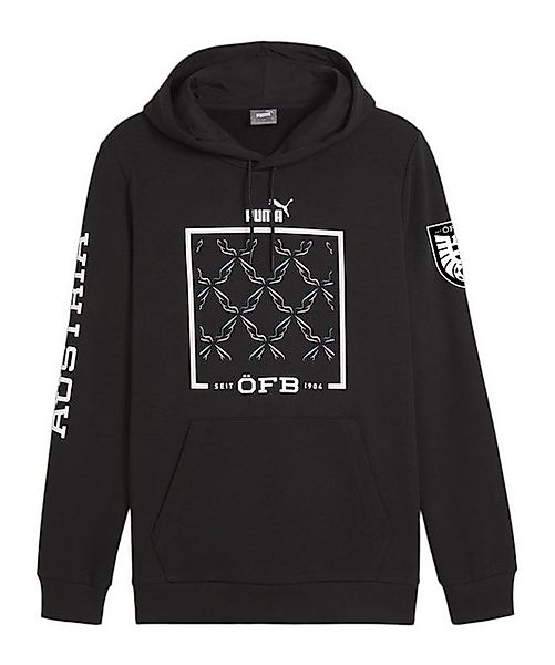 PUMA Sweatshirt Österreich Ftbl Icons Hoody EM 2024 Baumwolle günstig online kaufen