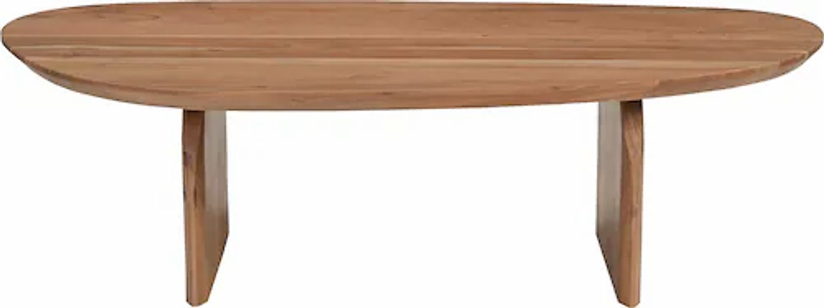 Couchtisch  Acacia Wave ¦ braun ¦ Maße (cm): B: 135 H: 38 Tische > Couchtis günstig online kaufen