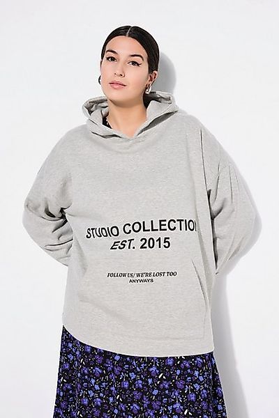 Studio Untold Sweatshirt Hoodie oversized Statement Kängurutasche Kapuze günstig online kaufen