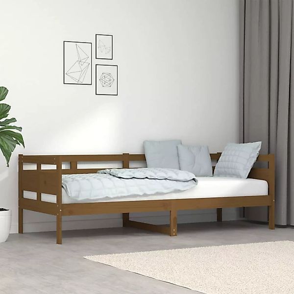 Vidaxl Tagesbett Honigbraun Massivholz Kiefer 80x200 Cm günstig online kaufen