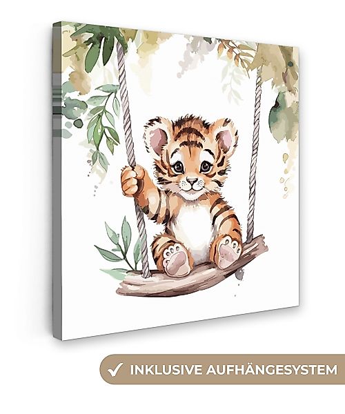 OneMillionCanvasses® Leinwandbild Tiger - Tier - günstig online kaufen