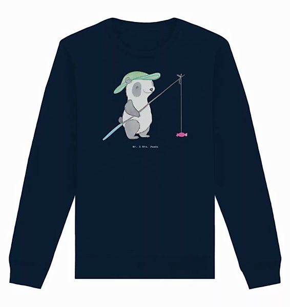 Mr. & Mrs. Panda Longpullover Größe XXL Panda Angeln - French Navy - Gesche günstig online kaufen